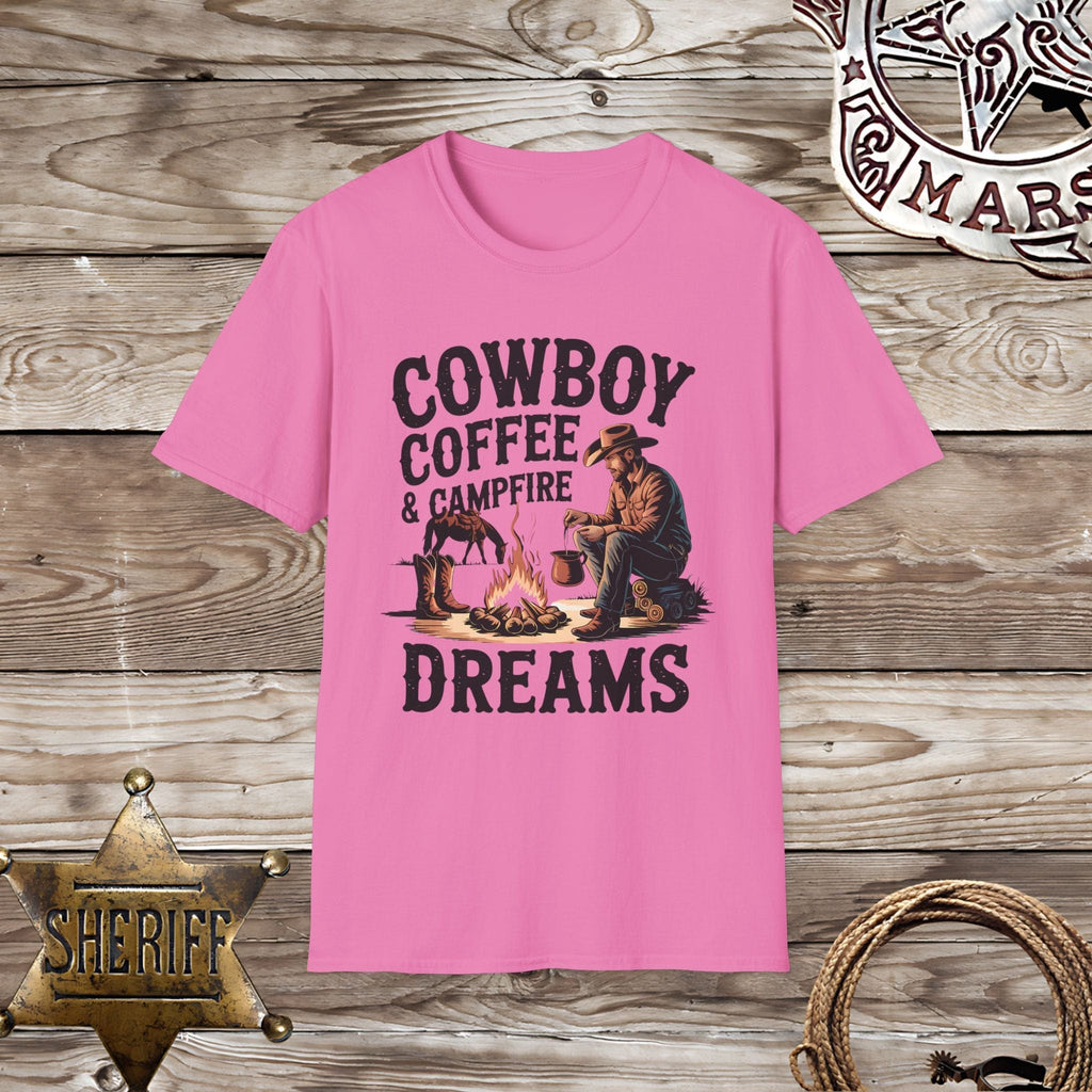 Coffe and Campfire-T-Shirt