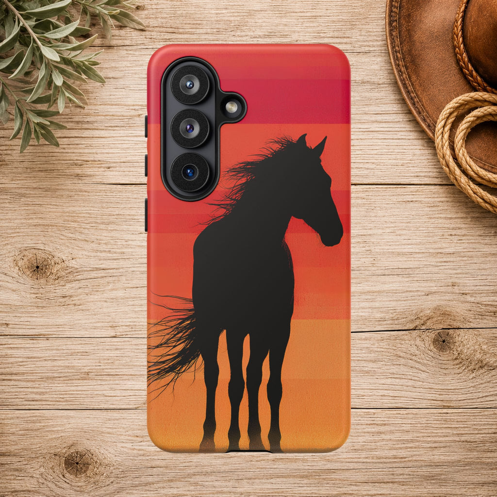 Sunset Spirit Horse Phone Case