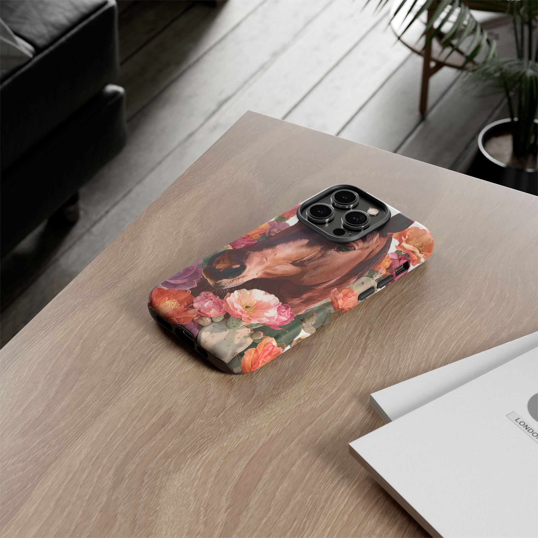 Horse Floral Phone Case