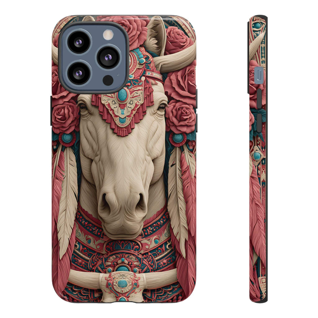 Boho Bull Phone Case