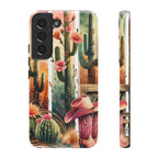 Southwestern Floral Cactus -Tough Case