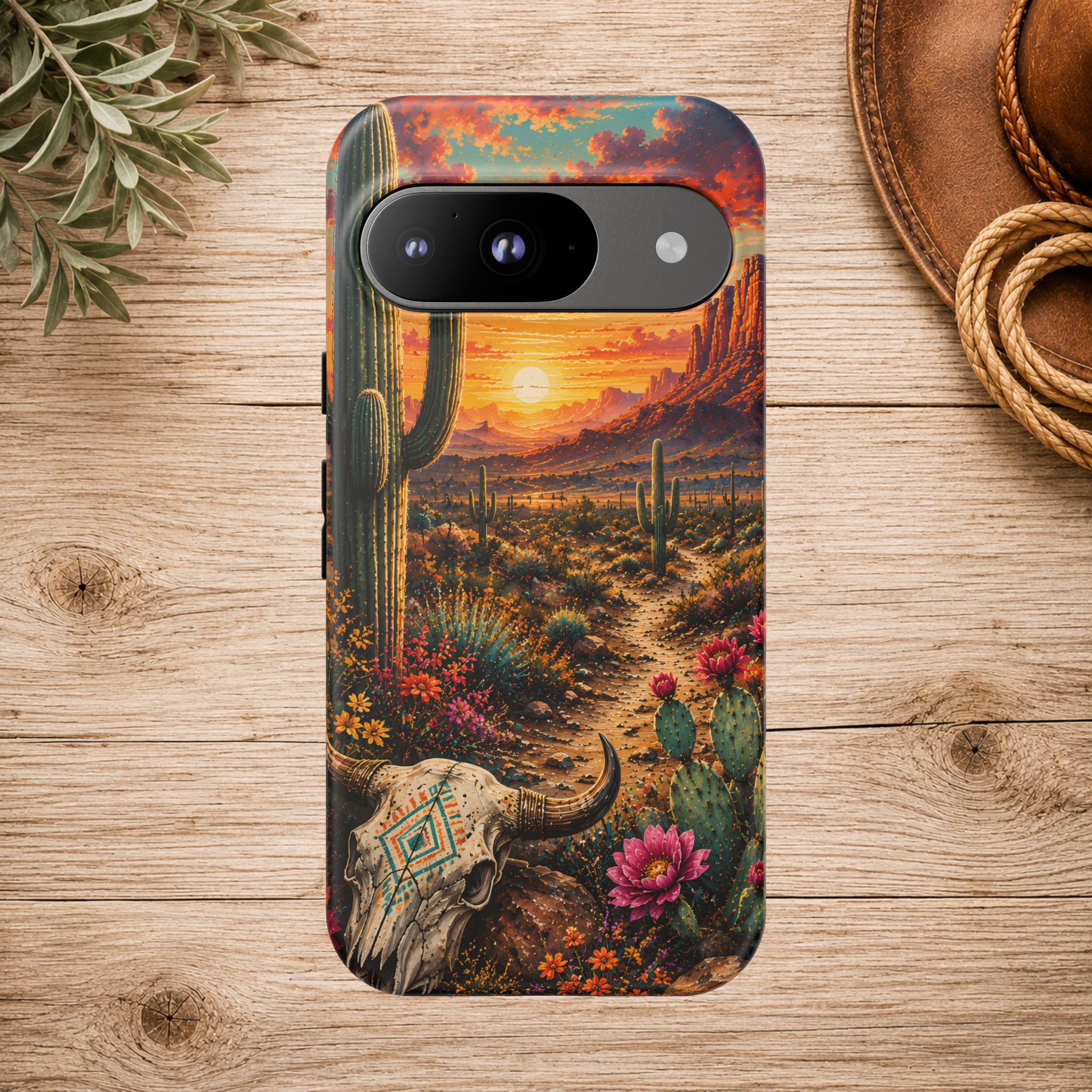 Southwest Desert Sunset Phone Case