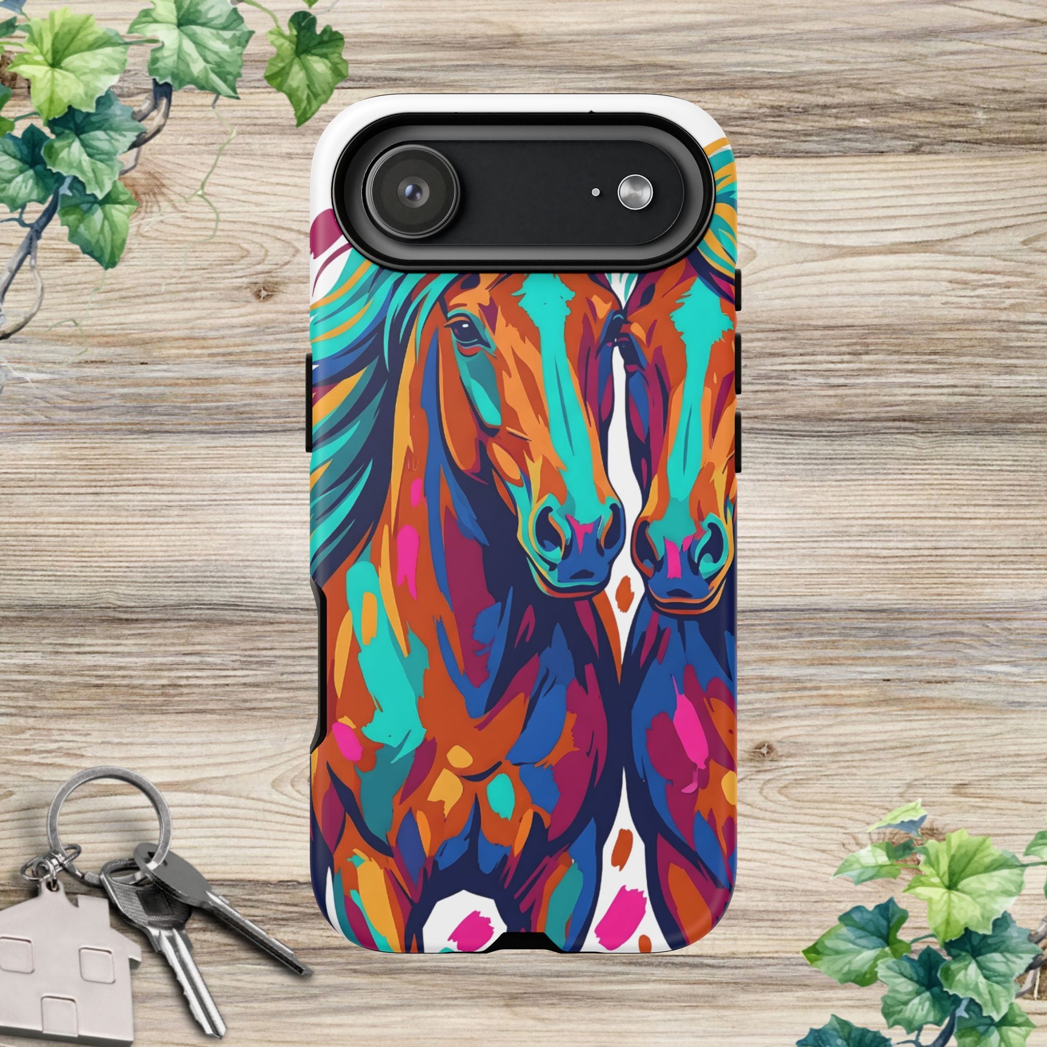 Vibrant Pop Art Equine Phone Case