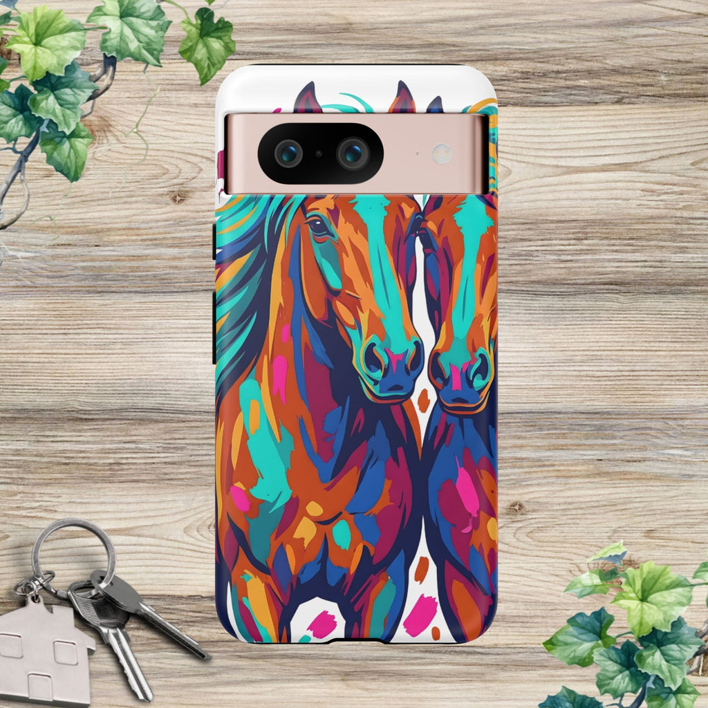 Vibrant Pop Art Equine Phone Case