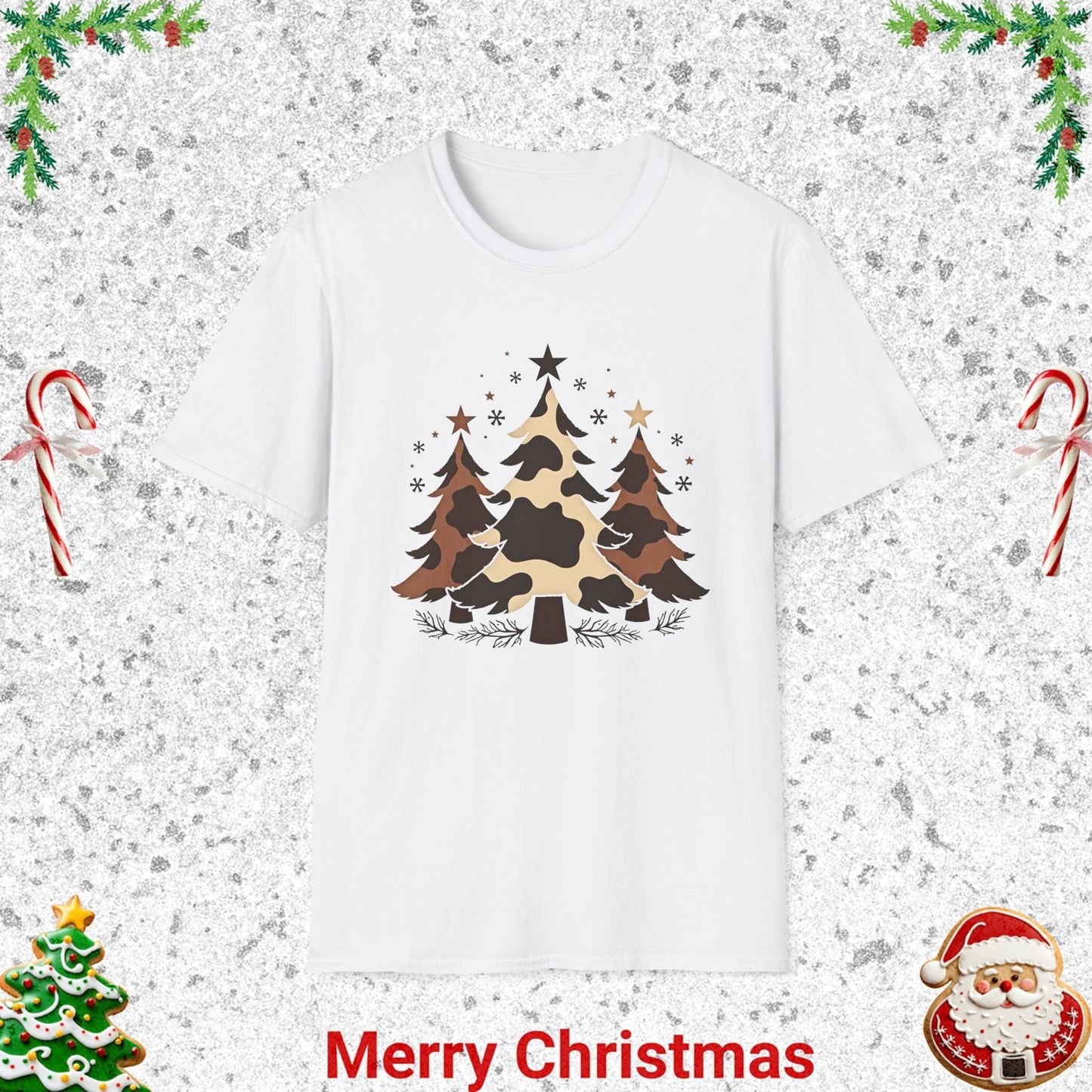 Softstyle Unisex T-Shirt - Cowboy trees