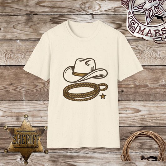 Cowboy Hat Graphic T-Shirt