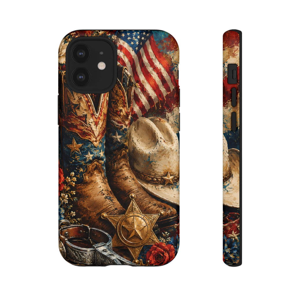 Patriotic Cowgirl Phone Case