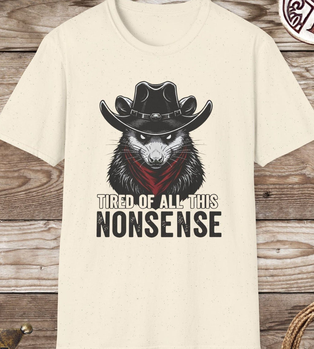 "Tired of All This Nonsense" Raccoon  T-Shirt