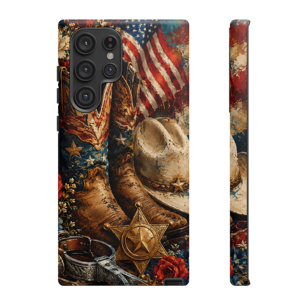 Patriotic Cowgirl Phone Case