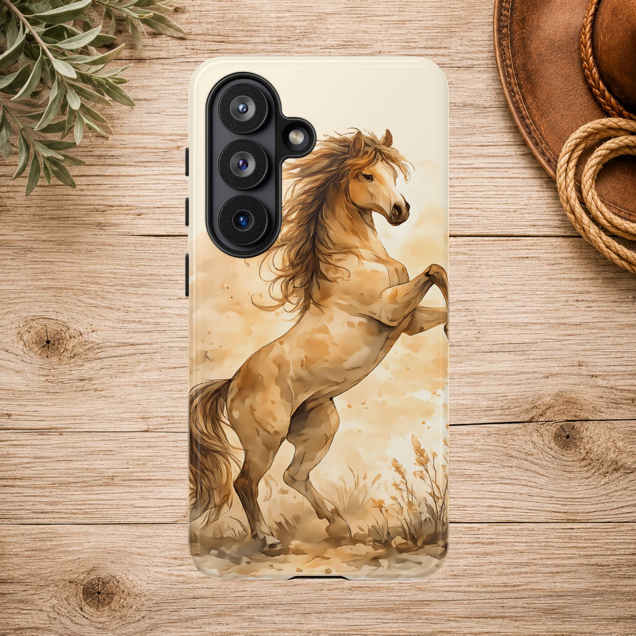 Horse Rearing Tough Phone Case
