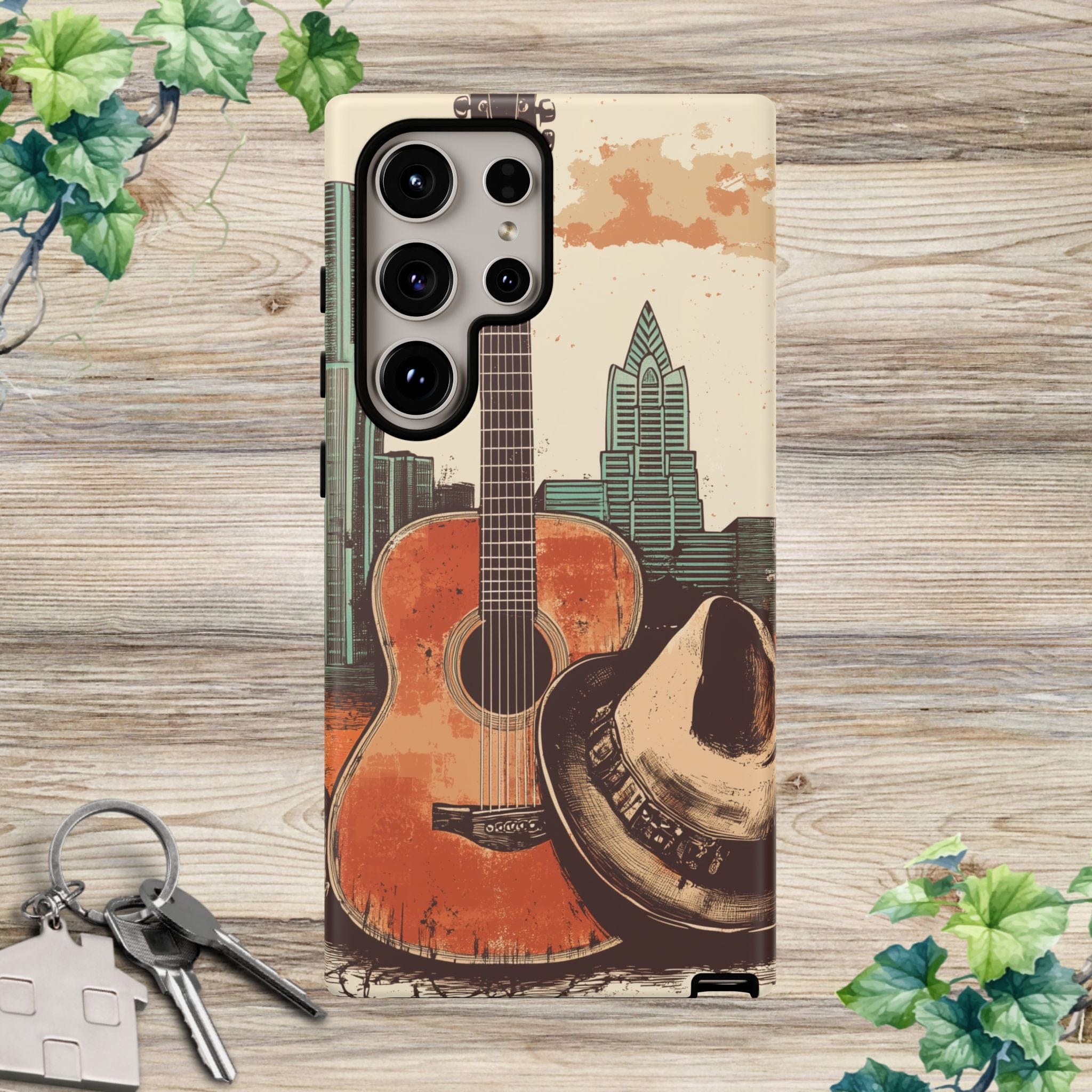 Honky Tonk Skyline - Phone Cases