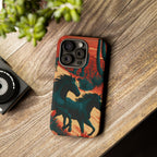 Desert Run Wild Horse Phone Case