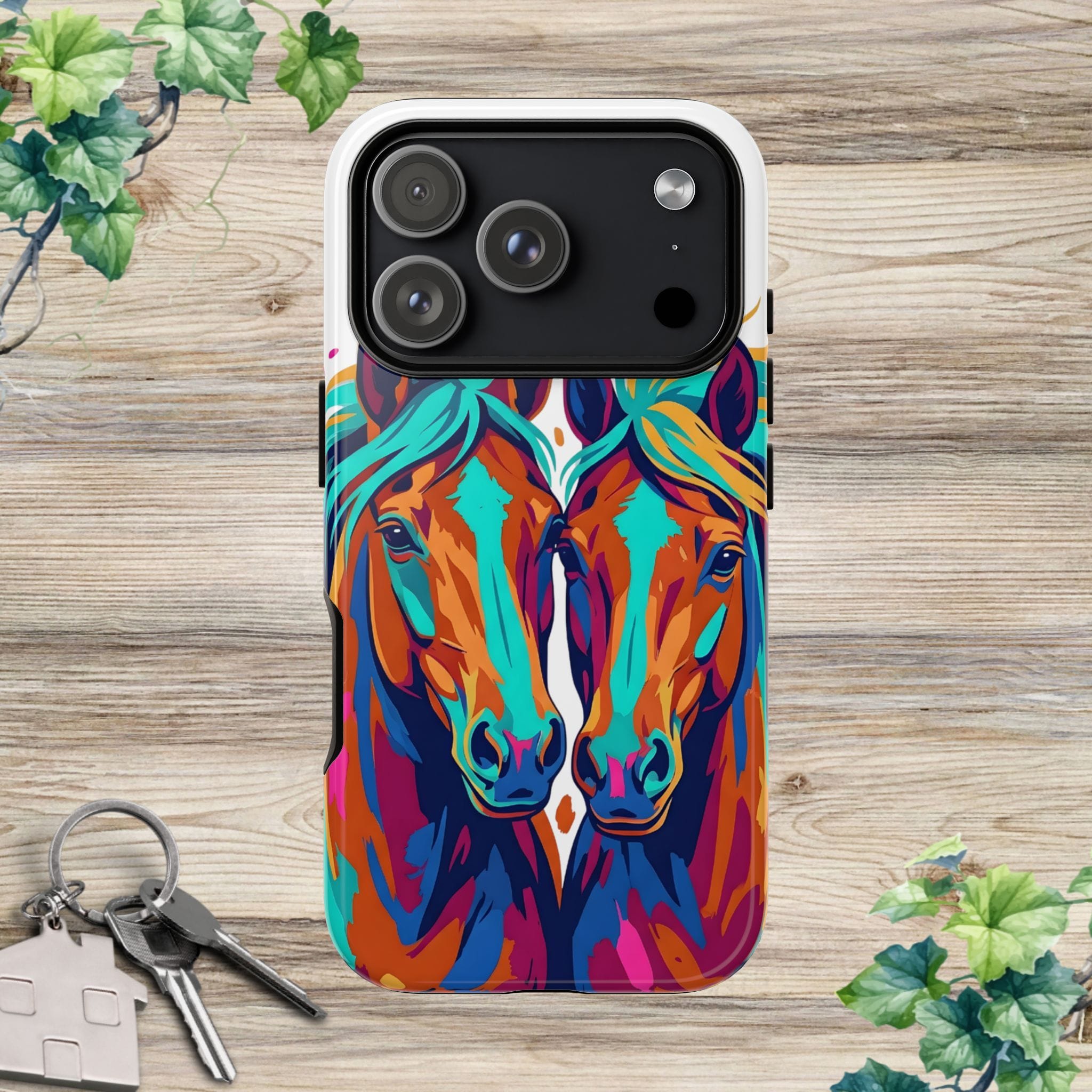 Vibrant Pop Art Equine Phone Case