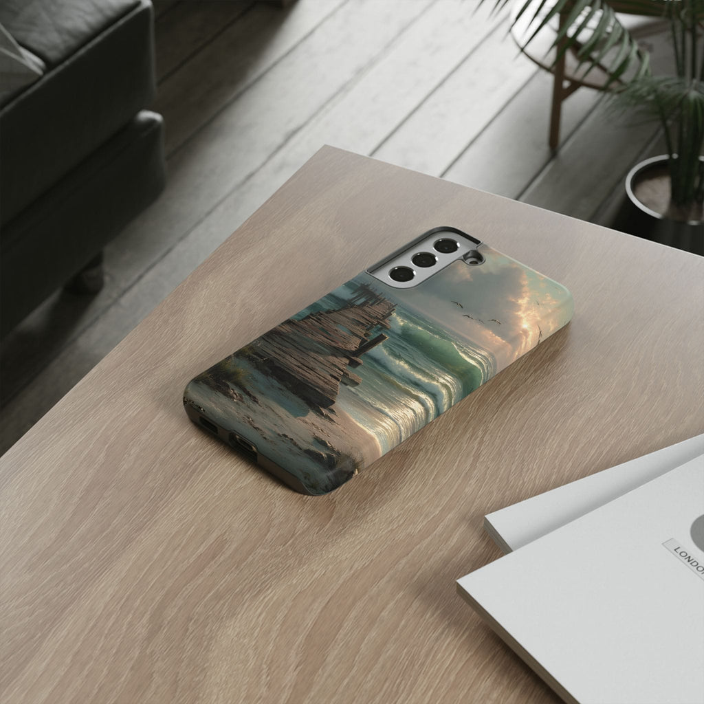Wooden  Seaside Pier Phone Case