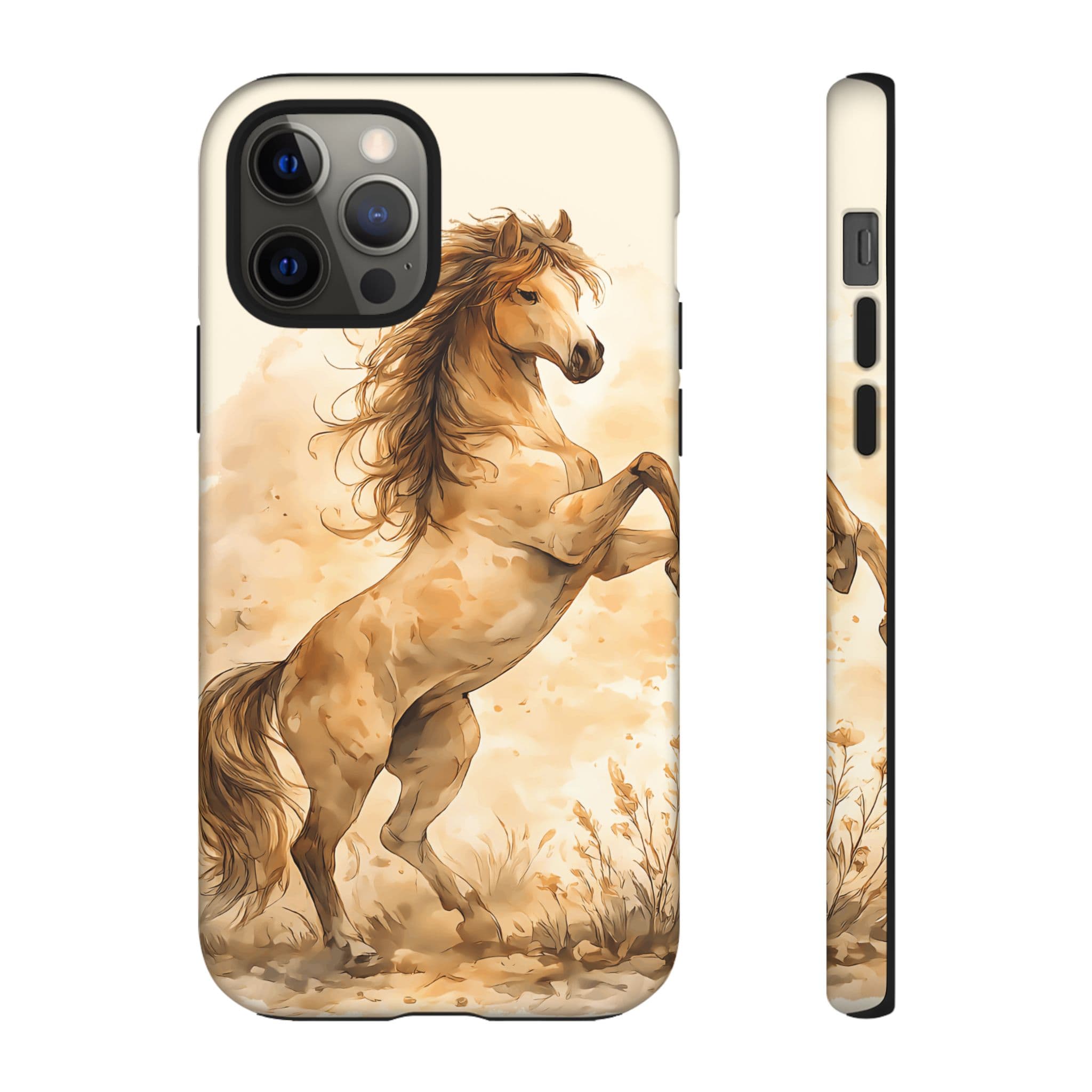 Horse Rearing Tough Phone Case