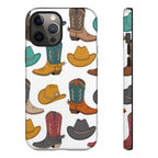Hat & Boots Phone Cases