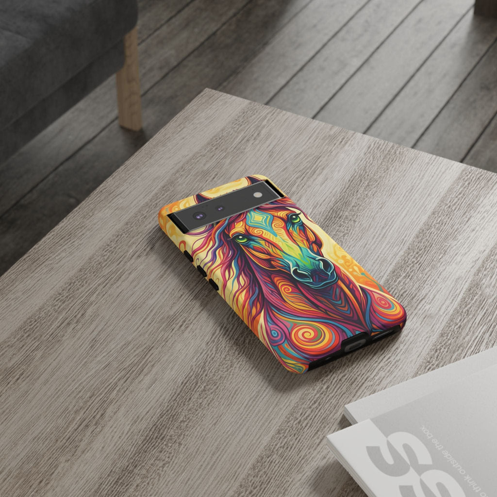 Vibrant Swirl Stallion - Phone Cover
