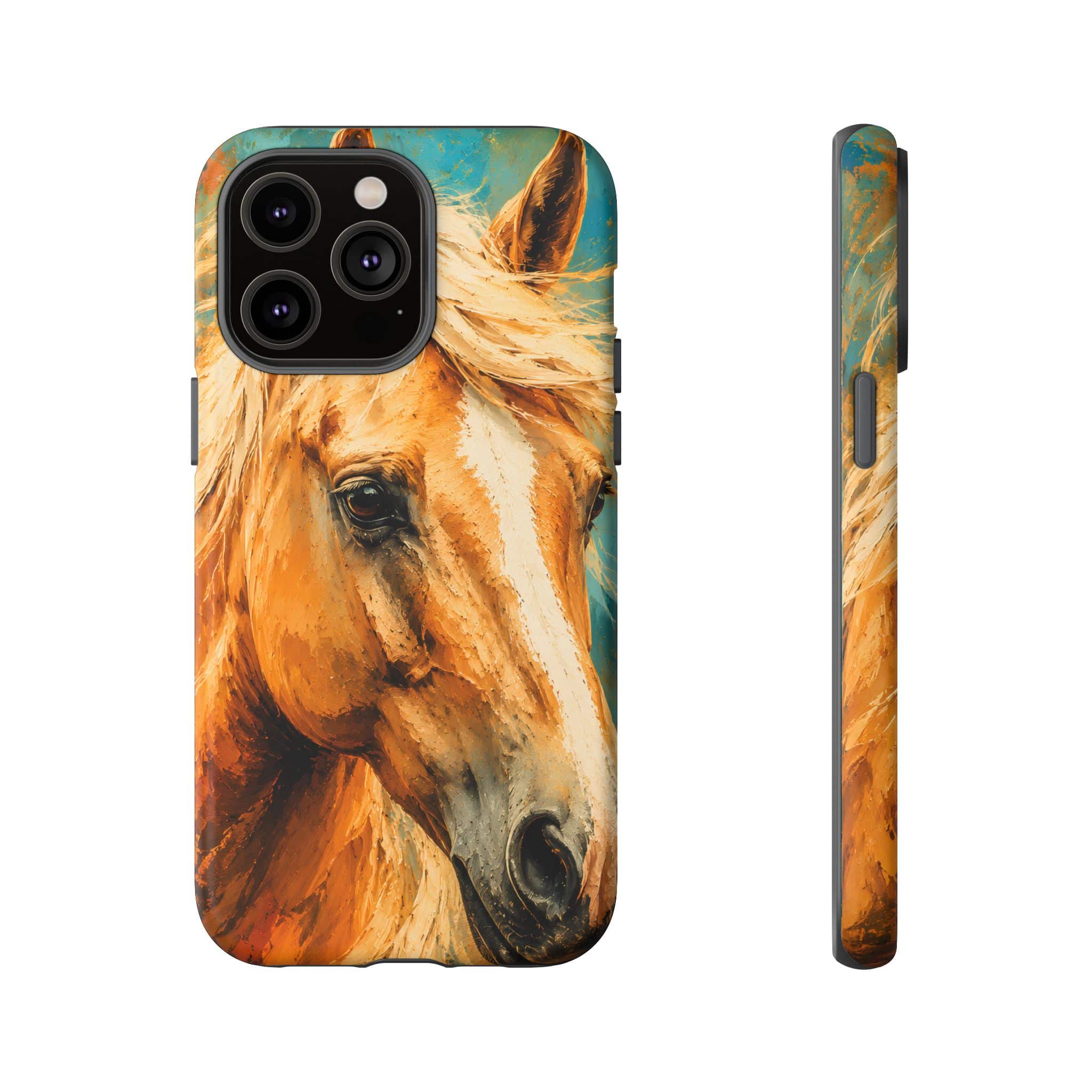 Golden Spirit Horse Phone Case