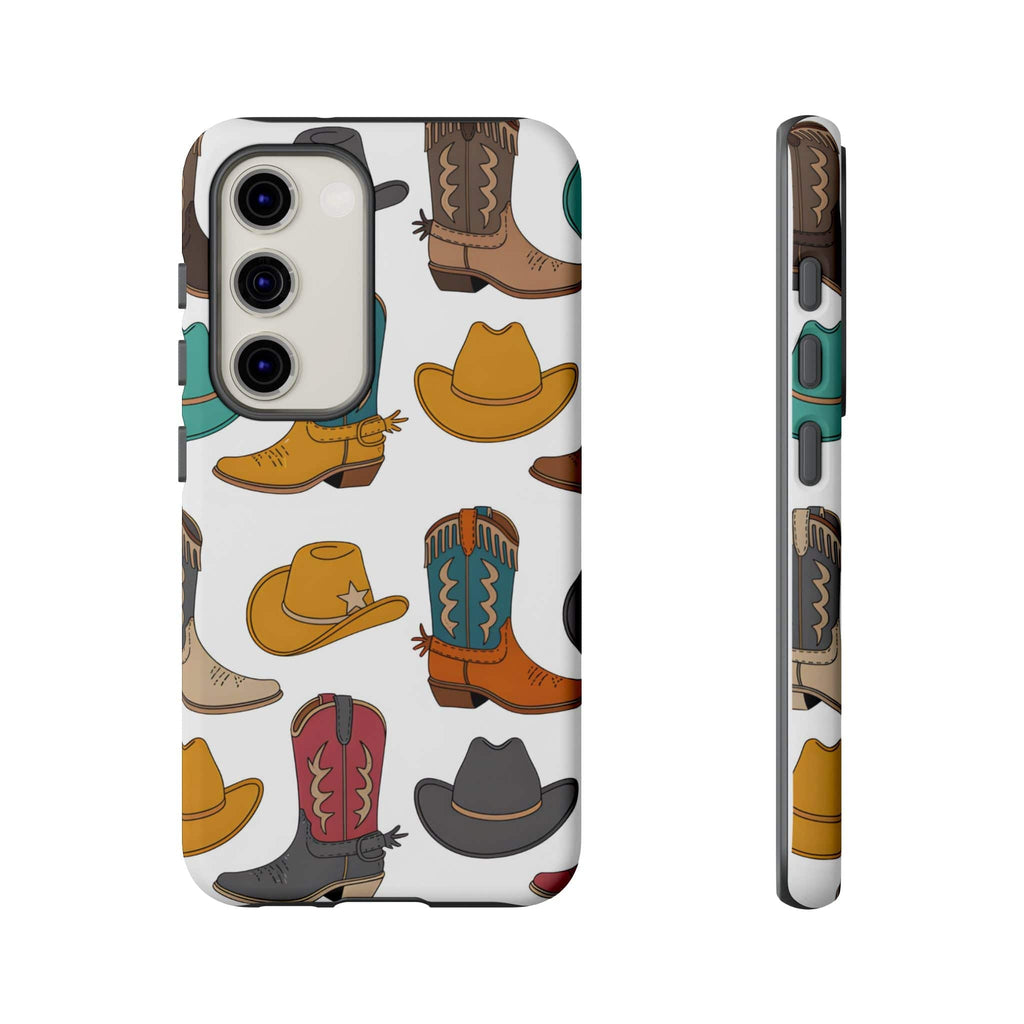 Hat & Boots Phone Cases