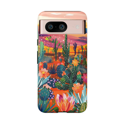 Colorful Cactus Phone Case