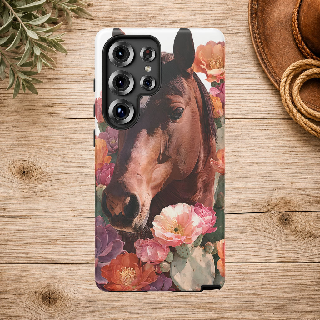 Horse Floral Phone Case