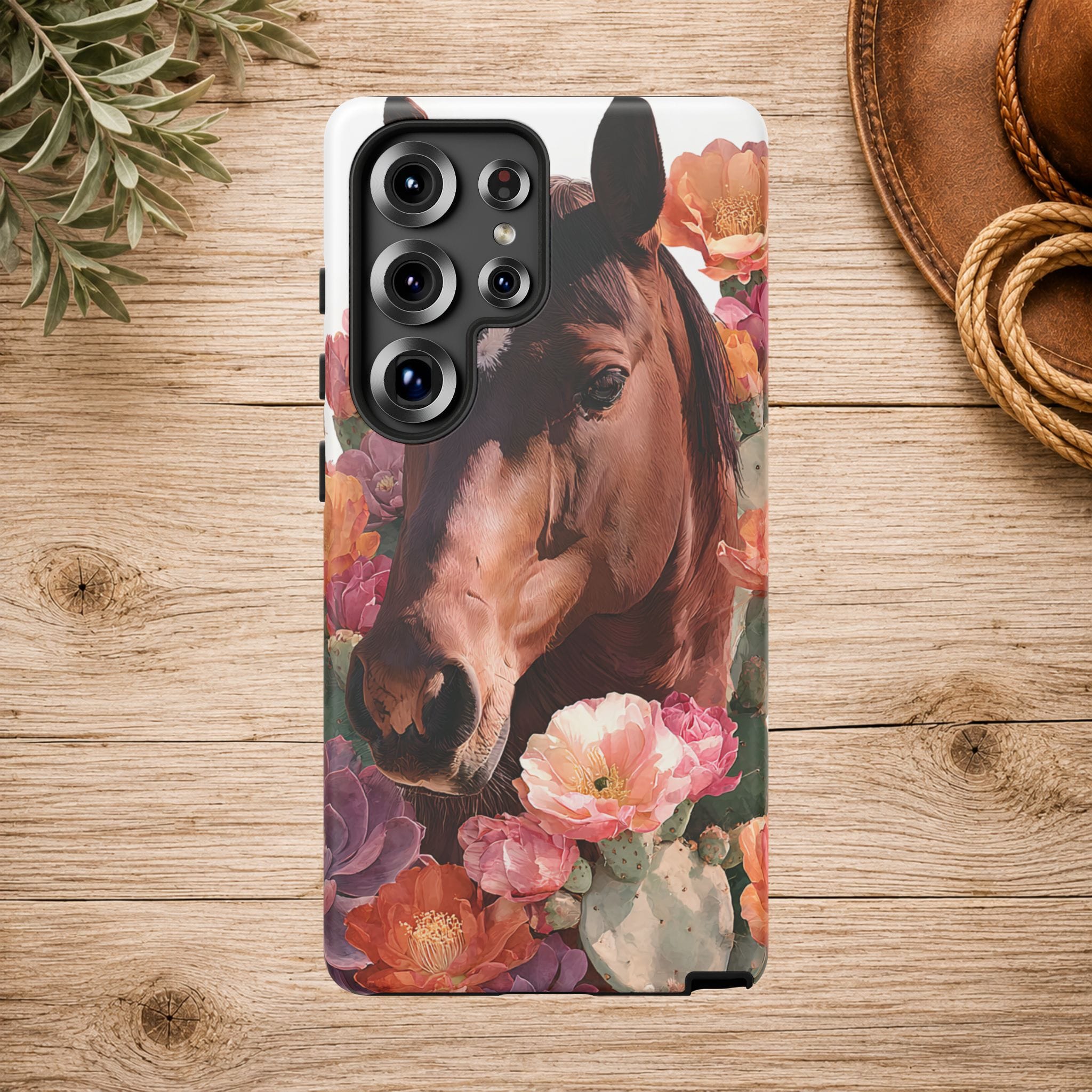 Horse Floral Phone Case