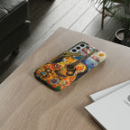 Floral Guitar- Phone Case