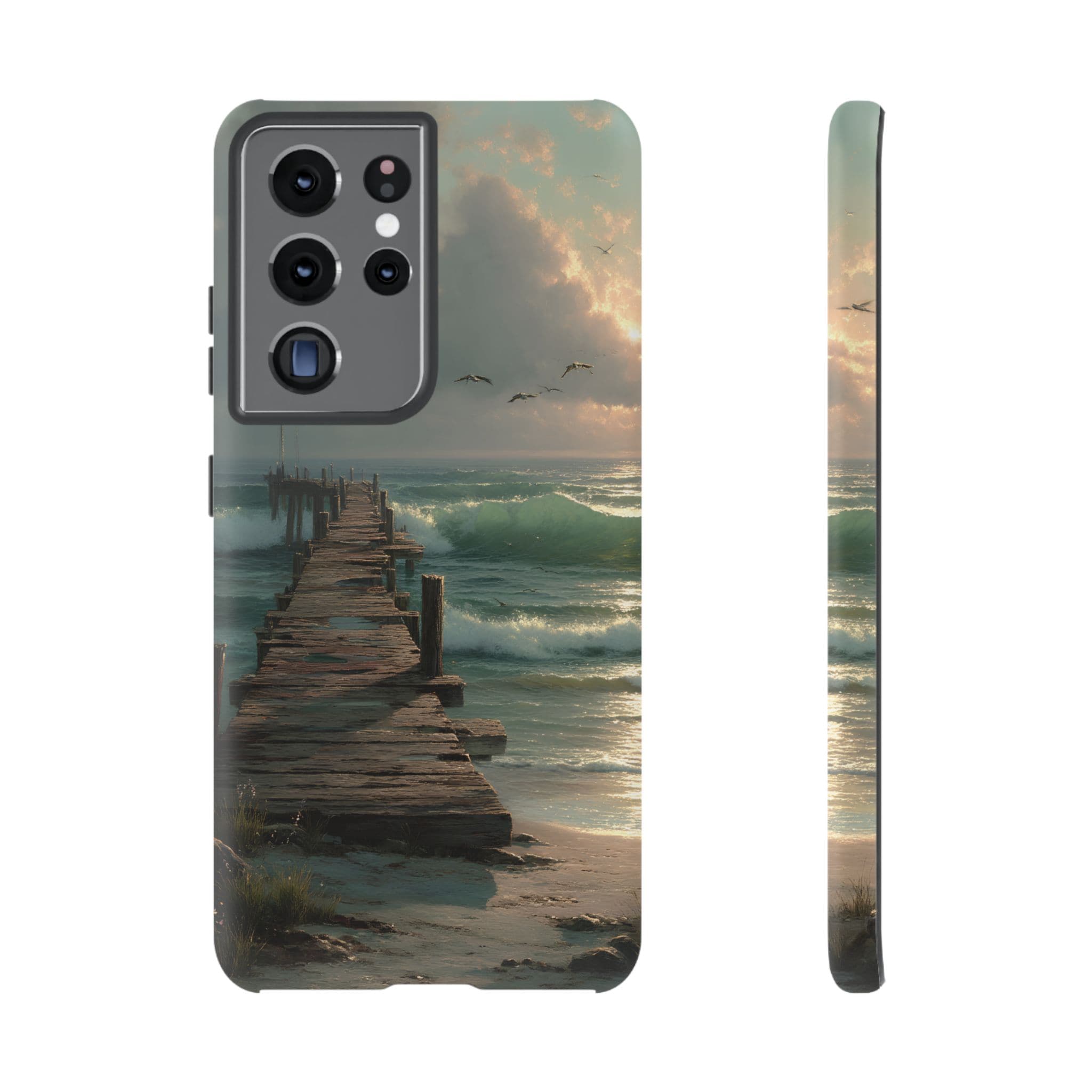 Wooden  Seaside Pier Phone Case