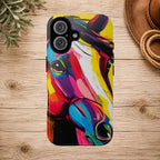 Abstract Colorful Horse Phone Case