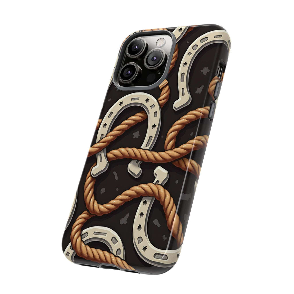 Horseshoes and Ropes-Phone Case
