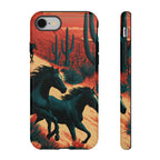 Desert Run Wild Horse Phone Case