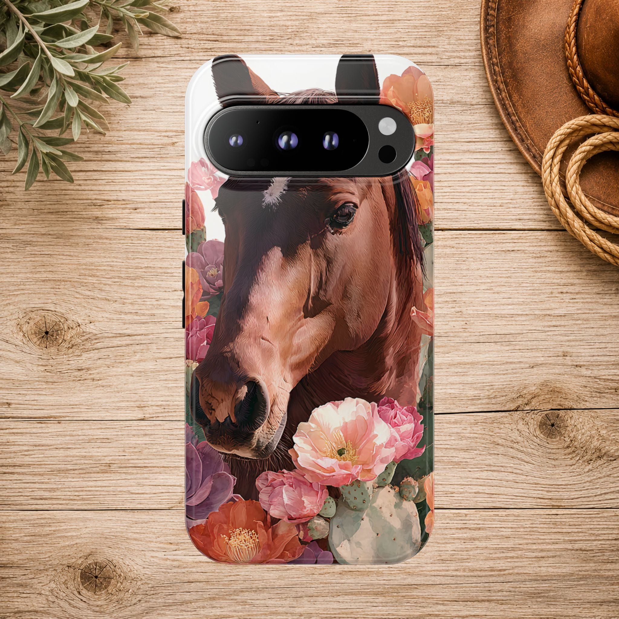 Horse Floral Phone Case