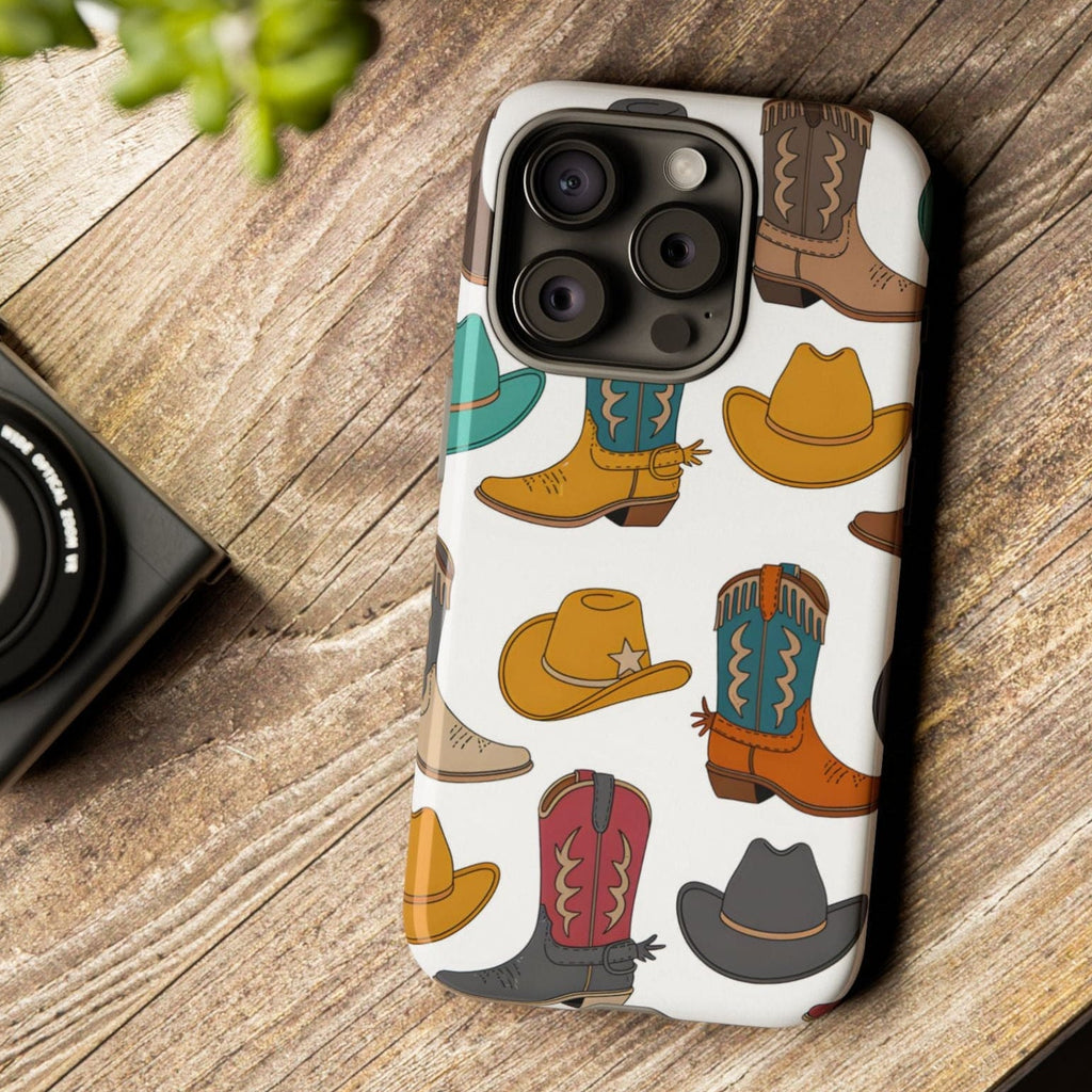 Hat & Boots Phone Cases