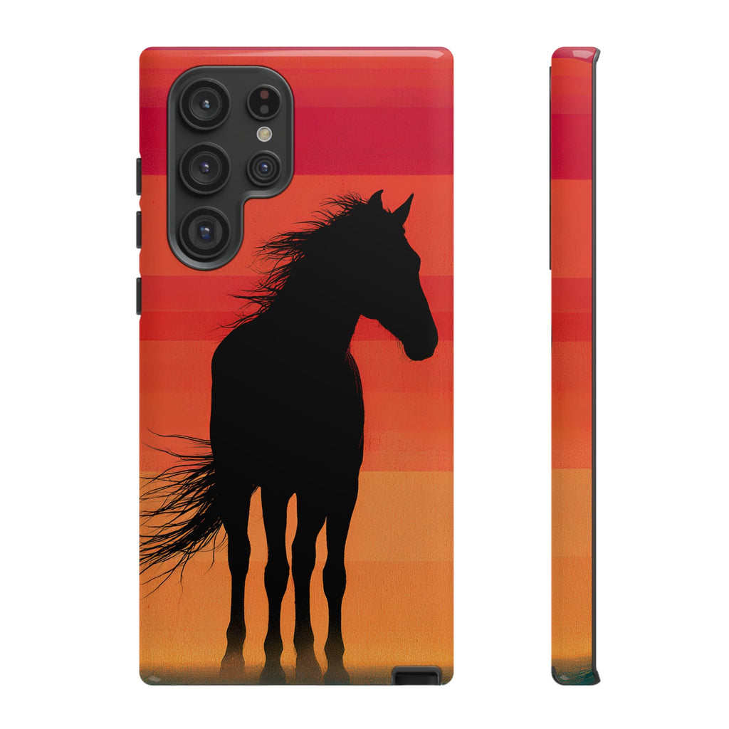 Sunset Spirit Horse Phone Case