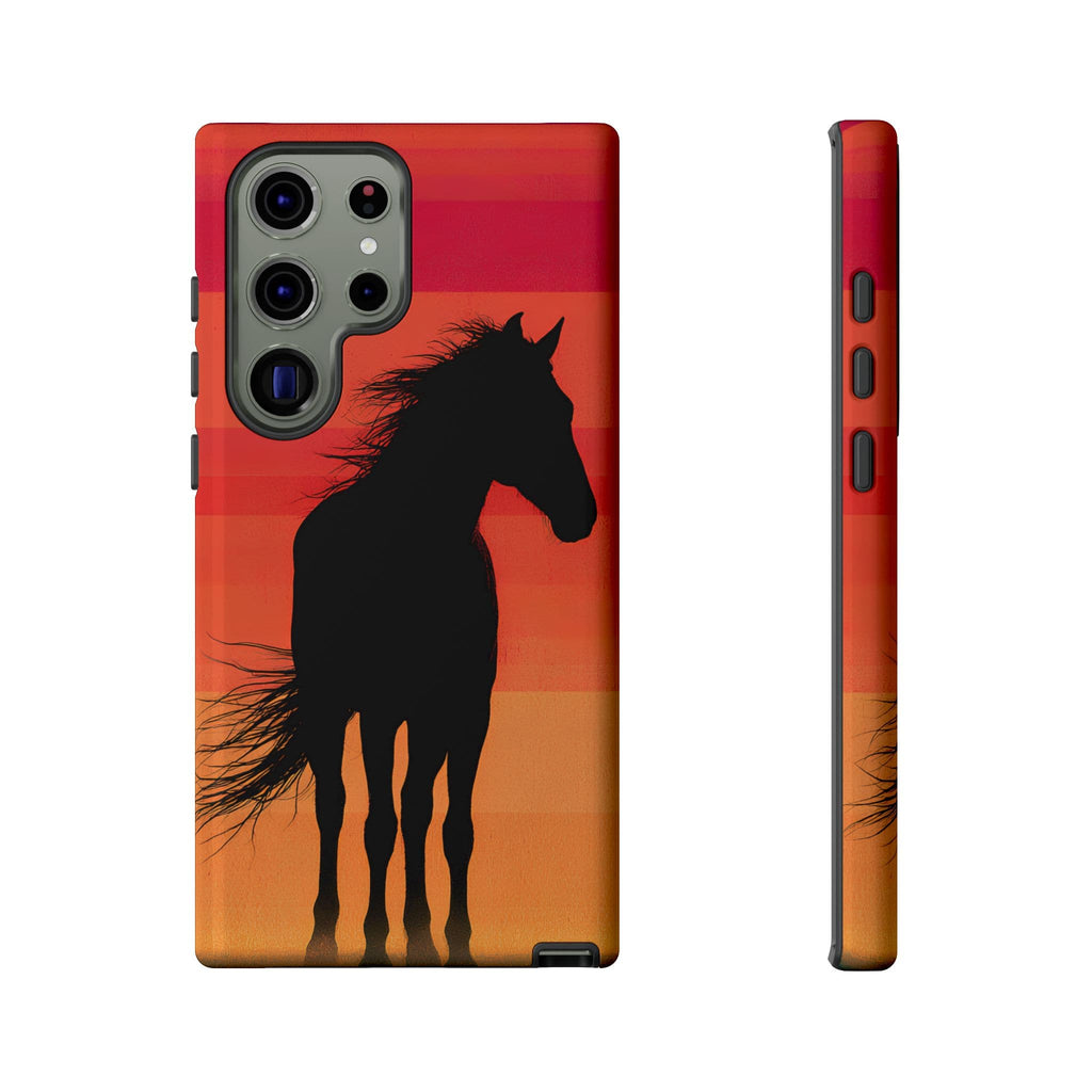 Sunset Spirit Horse Phone Case