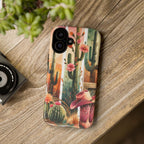 Southwestern Floral Cactus -Tough Case