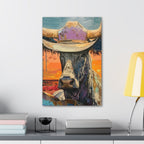 Canvas Stretched, Cow Hat