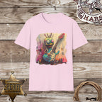 Guitar Playing Alien-T-Shirt