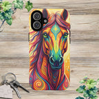 Vibrant Swirl Stallion - Phone Cover