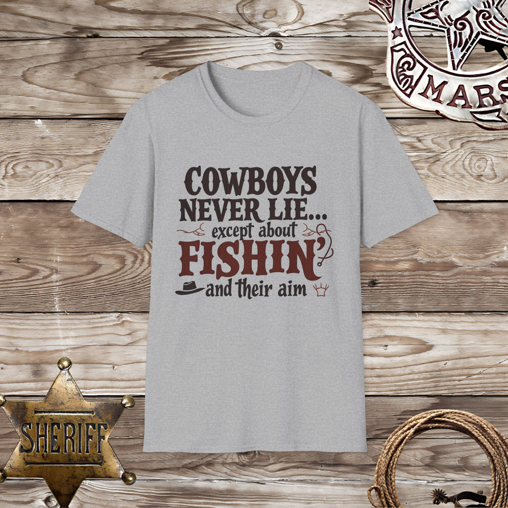 Cowboys Never Lie-T-Shirt