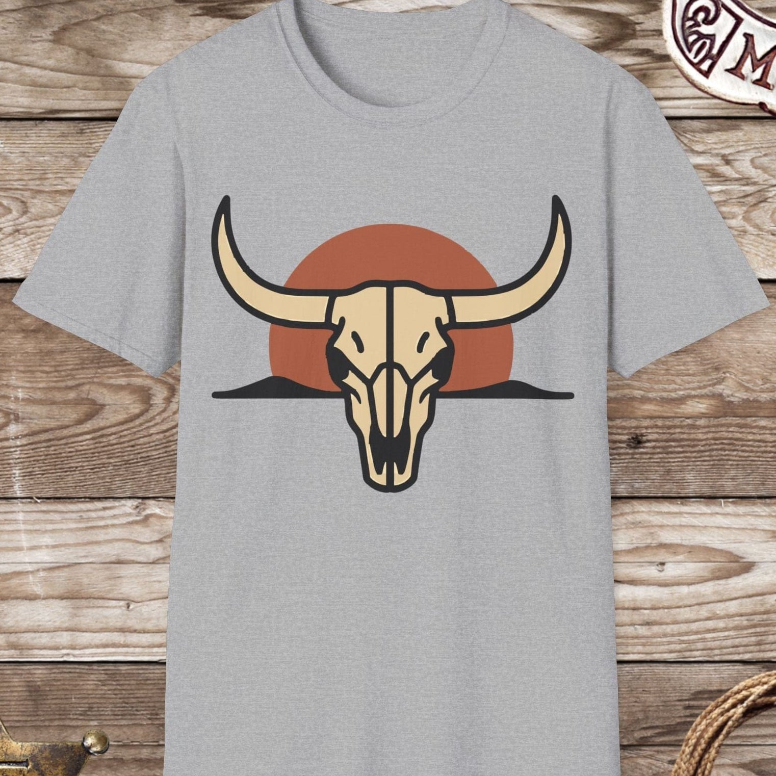 Southwest Longhorn Skull T-Shirt