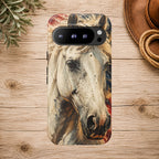 Patriotic White Horse Phone Case