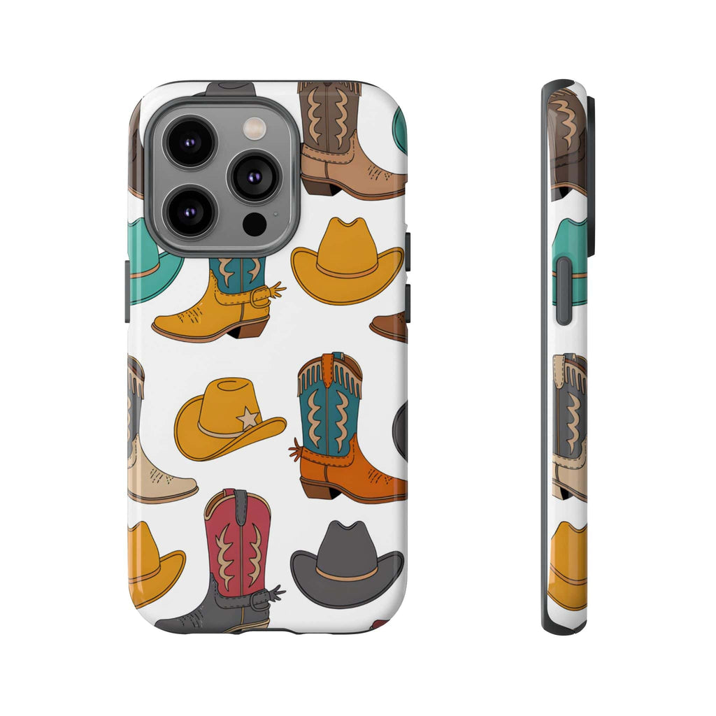 Hat & Boots Phone Cases