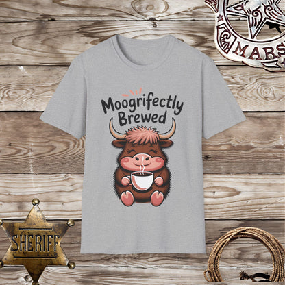 Purrfectly Brewed Unisex T-Shirt –
