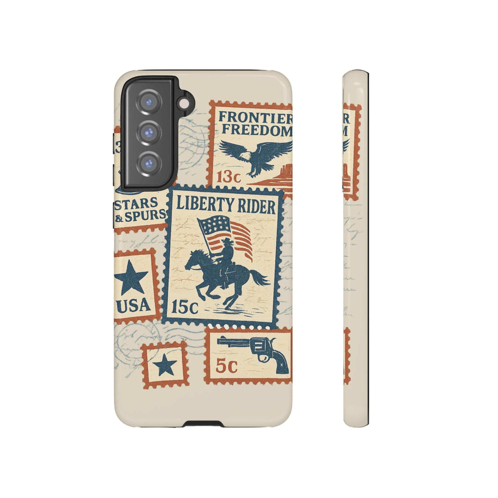 Liberty Rider Vintage Western Patriotic Phone Case