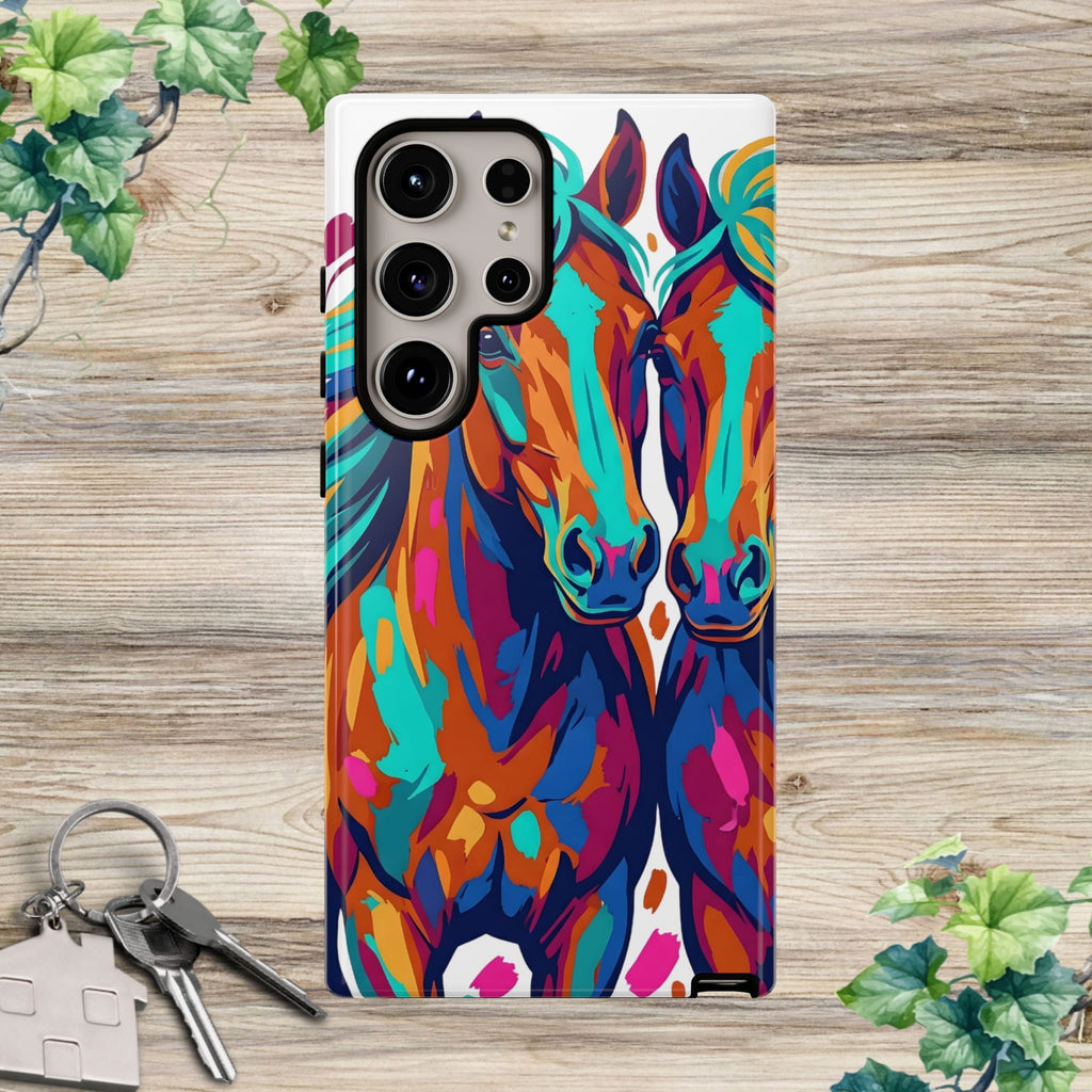 Vibrant Pop Art Equine Phone Case