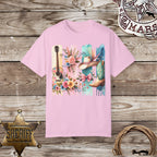 Brushed Style with Western Elements-T-Shirt