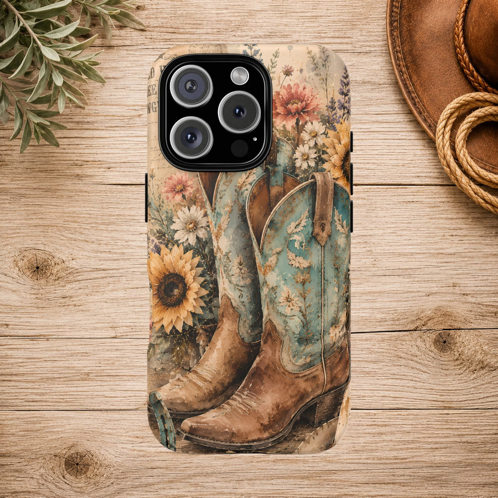 Rustique Sunflower Western iPhone Cover