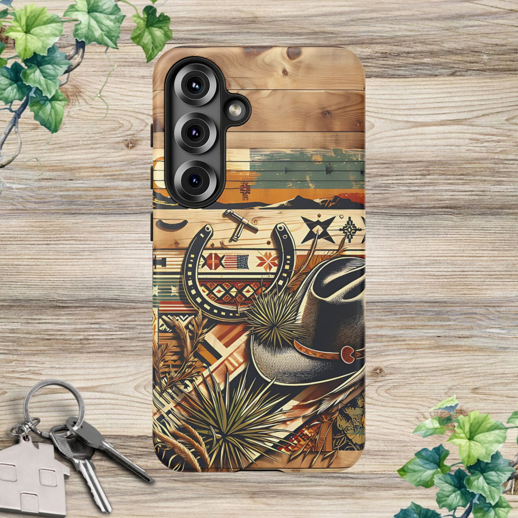 Hat and Horseshoes -Phone Case