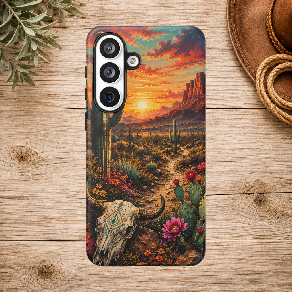 Southwest Desert Sunset Phone Case